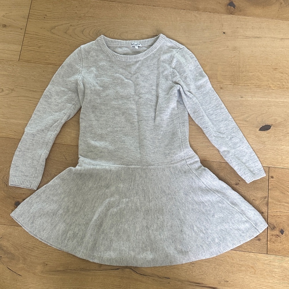 Splendid Light Gray Casual Kids Dress wool blend 7/8